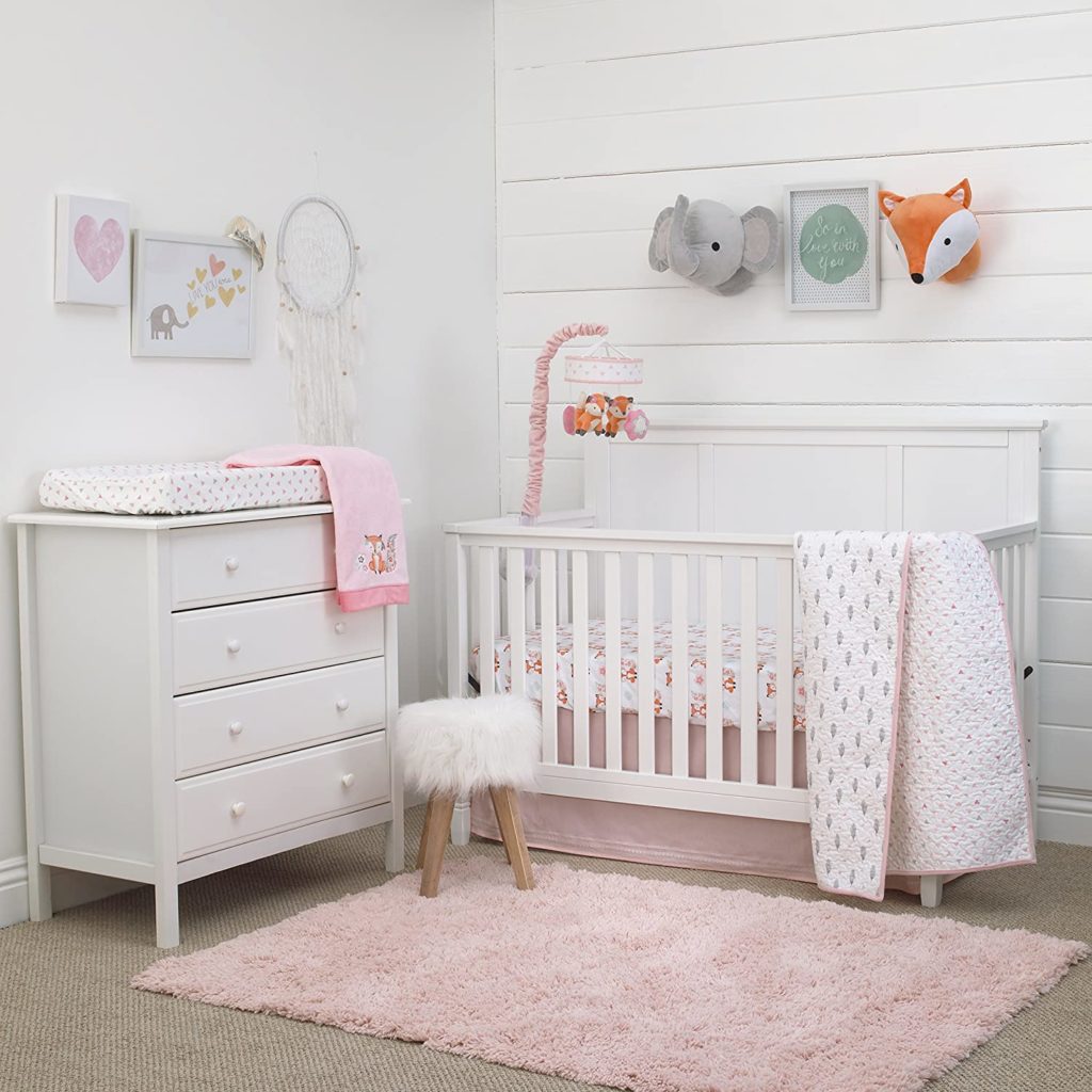 32 pink woodland crib sheets for girls (& boys) The best products for