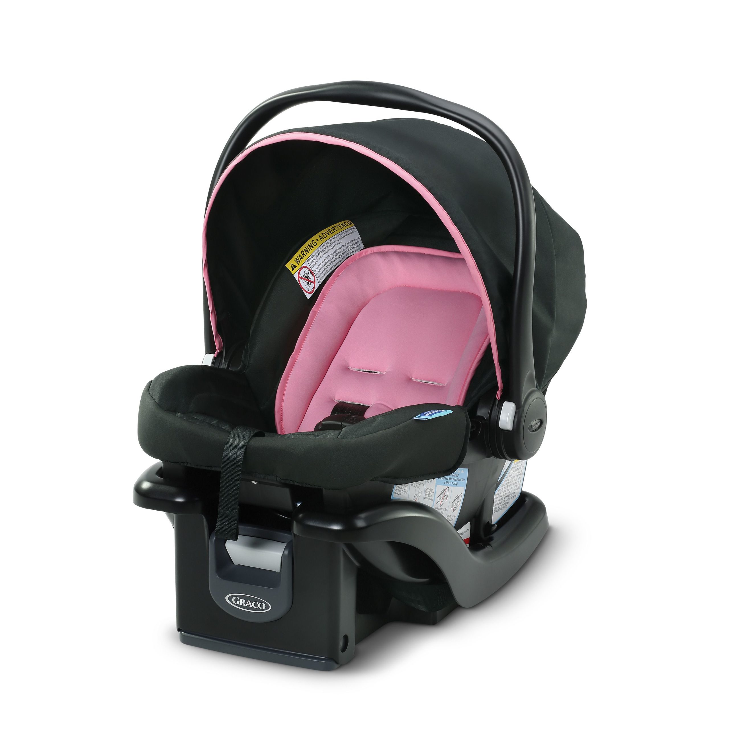Pink infant car seat Graco SnugRide 35 Lite