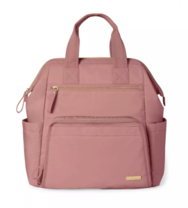 Mainframe Wide Open Backpack Diaper Bag in Pink, Skip Hop