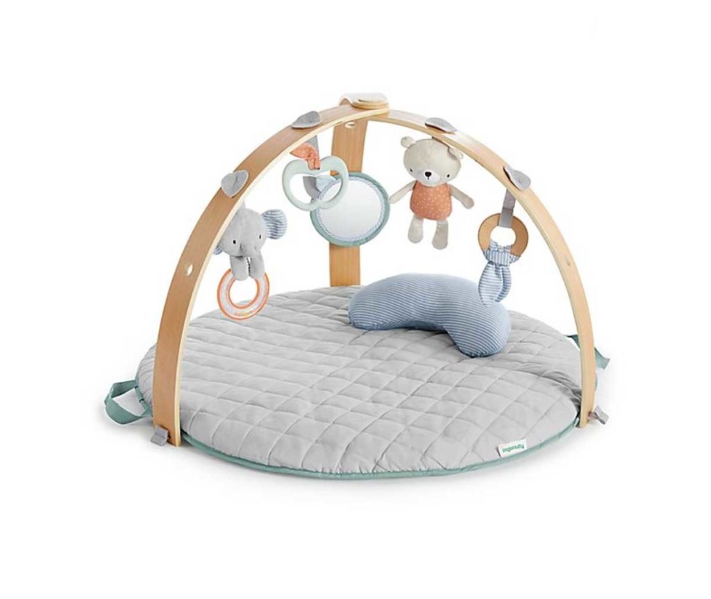 wooden play gyms for baby