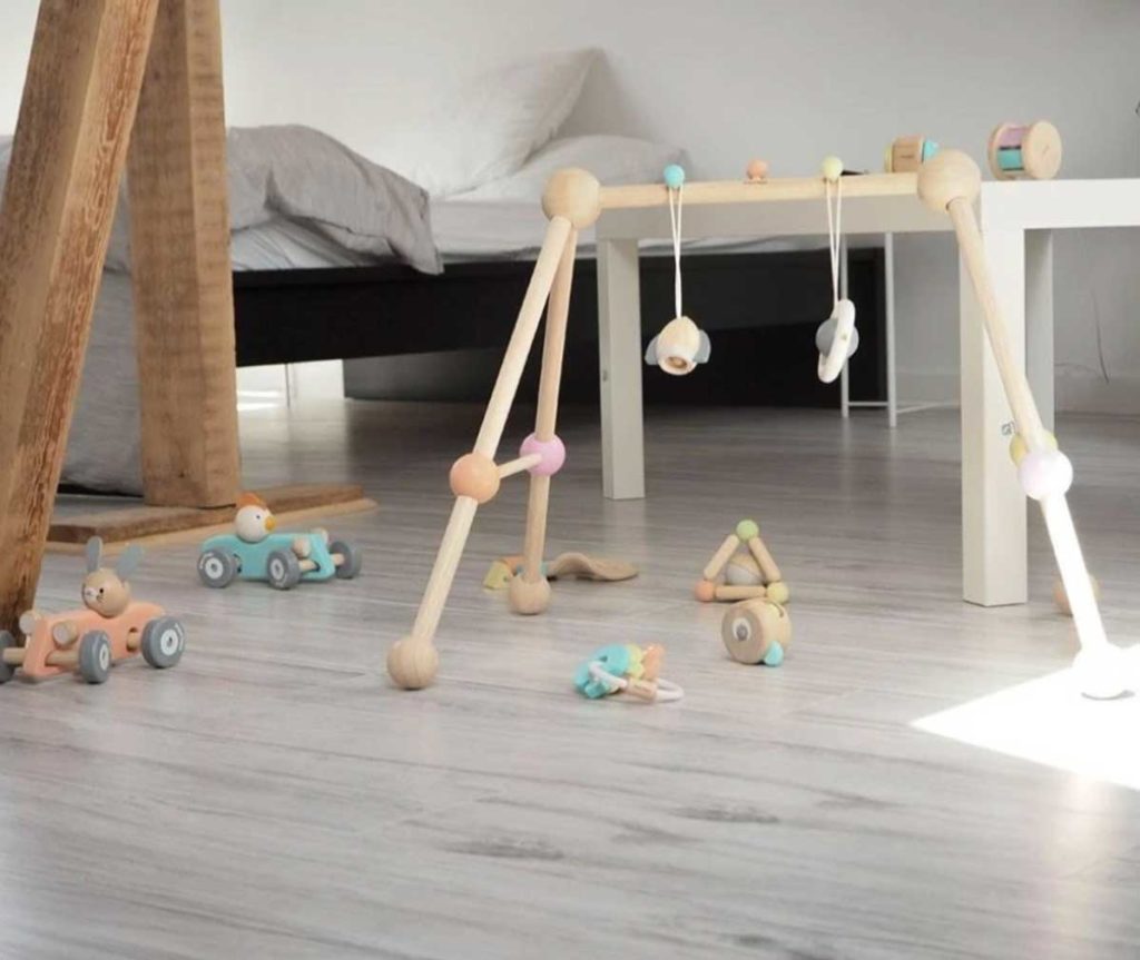 baby gym wooden