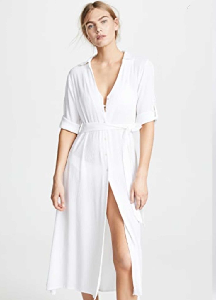 maternity button down dress cover up