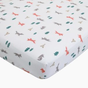 Fox in the Woodland Crib Sheet by Carter's