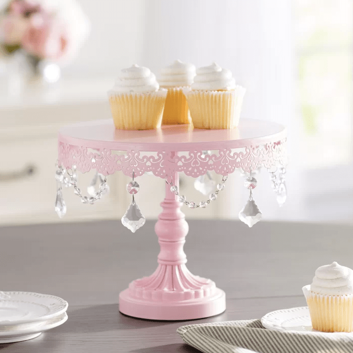 Pink Cake Tea Stand