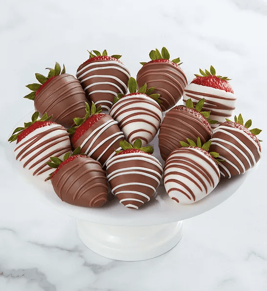 Gourmet Drizzled Strawberries