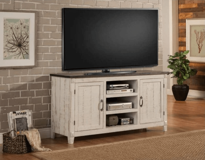 Antique Style  Shabby Chic TV Stand
