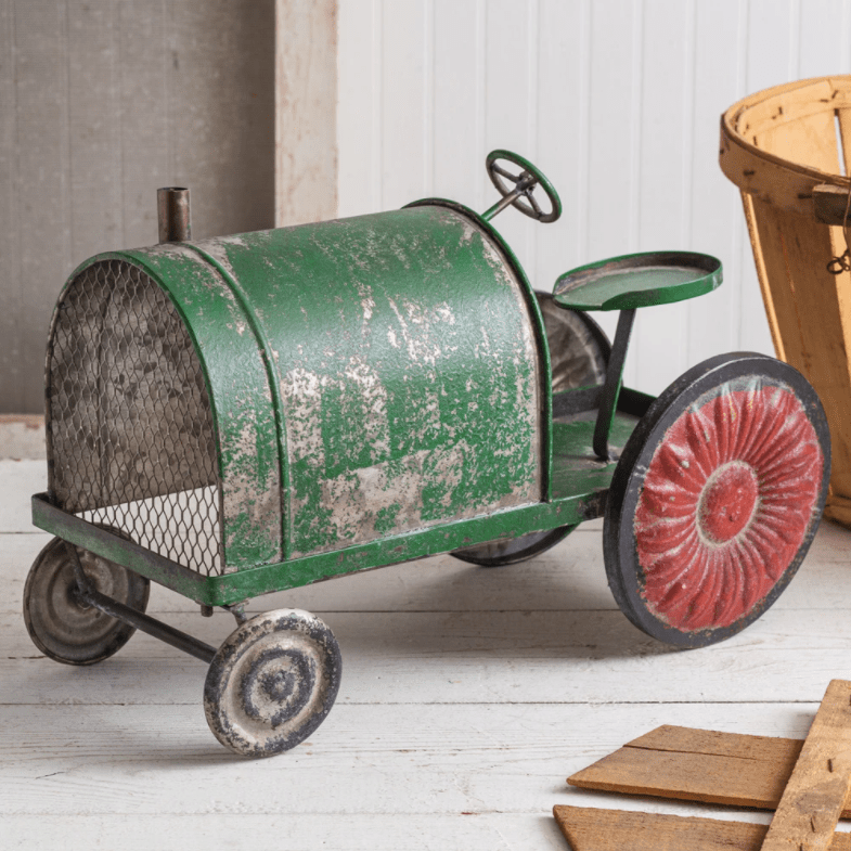 Rusty Tractor Rustic Farmhouse Decor