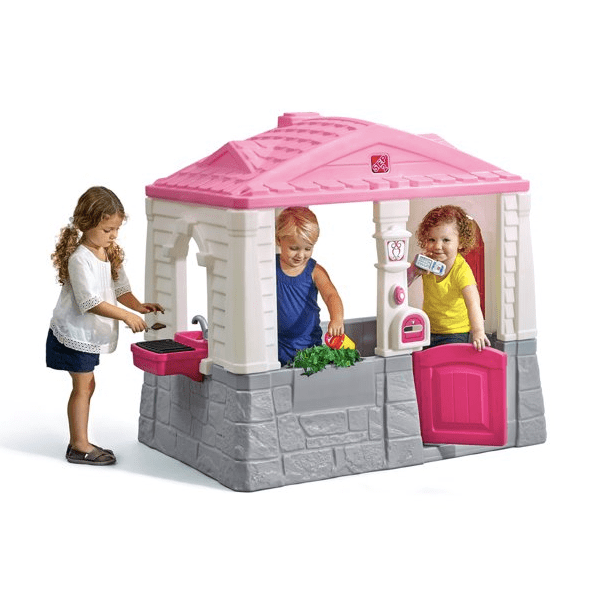 Step2 Neat & Tidy Cottage Outdoor Playhouse for Kids outdoor playhouse for girl indoor playhouse