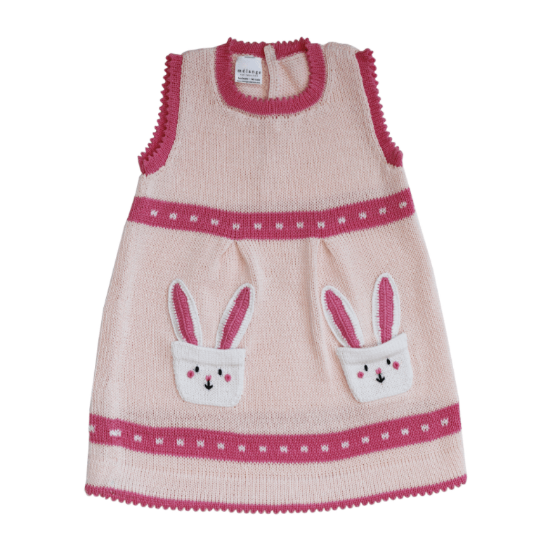 Bunny Pockets Pink Dress