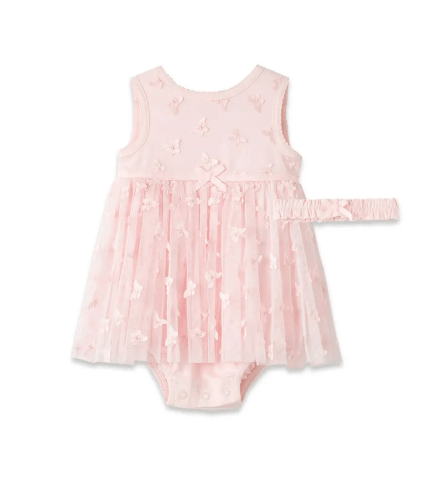 Butterfly Popover Romper dress for baby