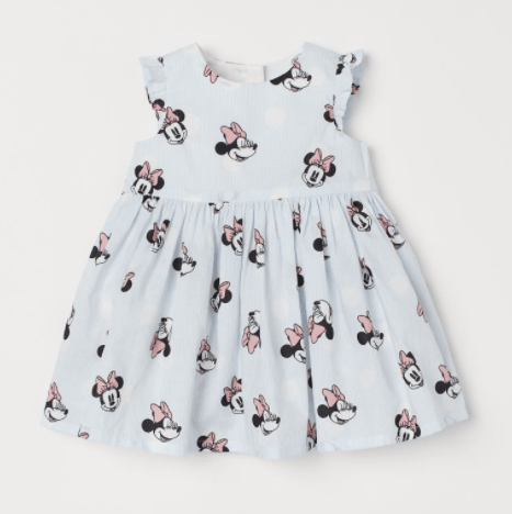 H&M Minnie Mouse Cotton Dress,