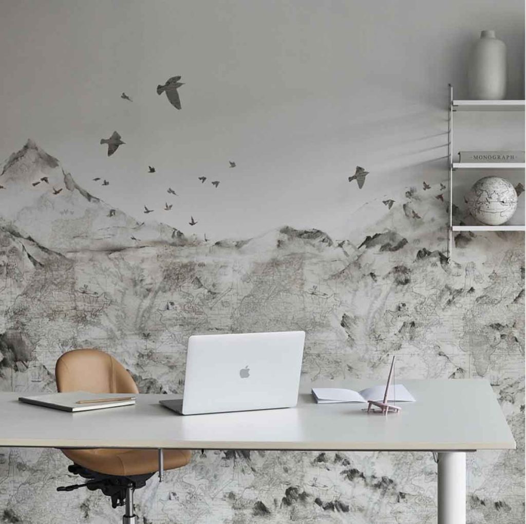 modern home office design minimalist