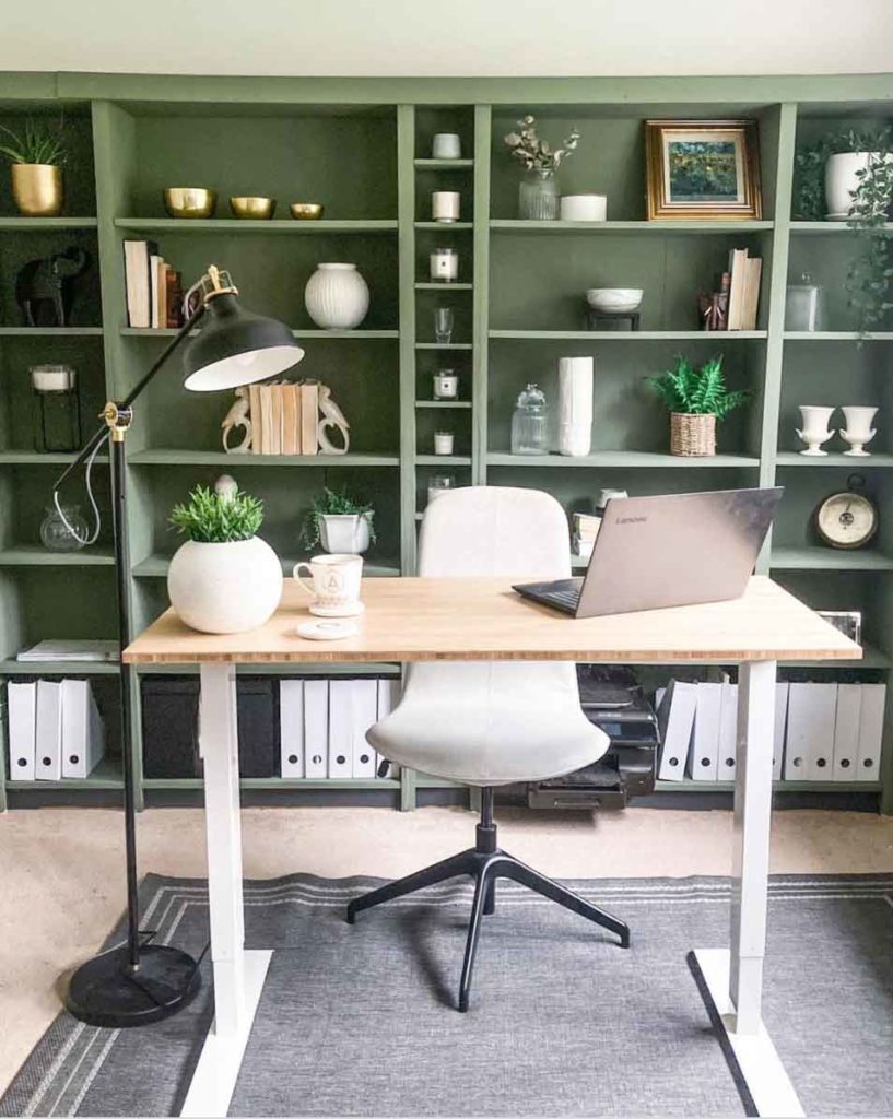 modern home office colors