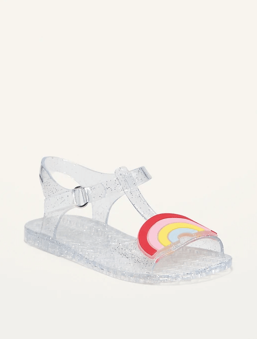 clear jelly sandals for toddlers