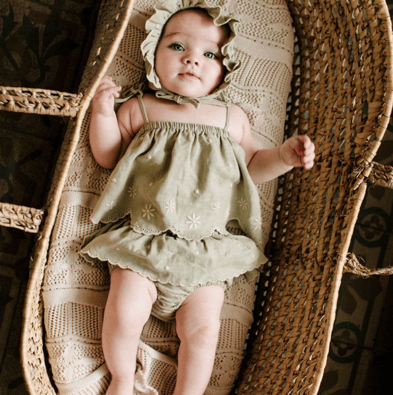 Made in Portugal Organic Outfit vintage-feeling organic clothes for babies with sensitive skin organic cotton baby clothes