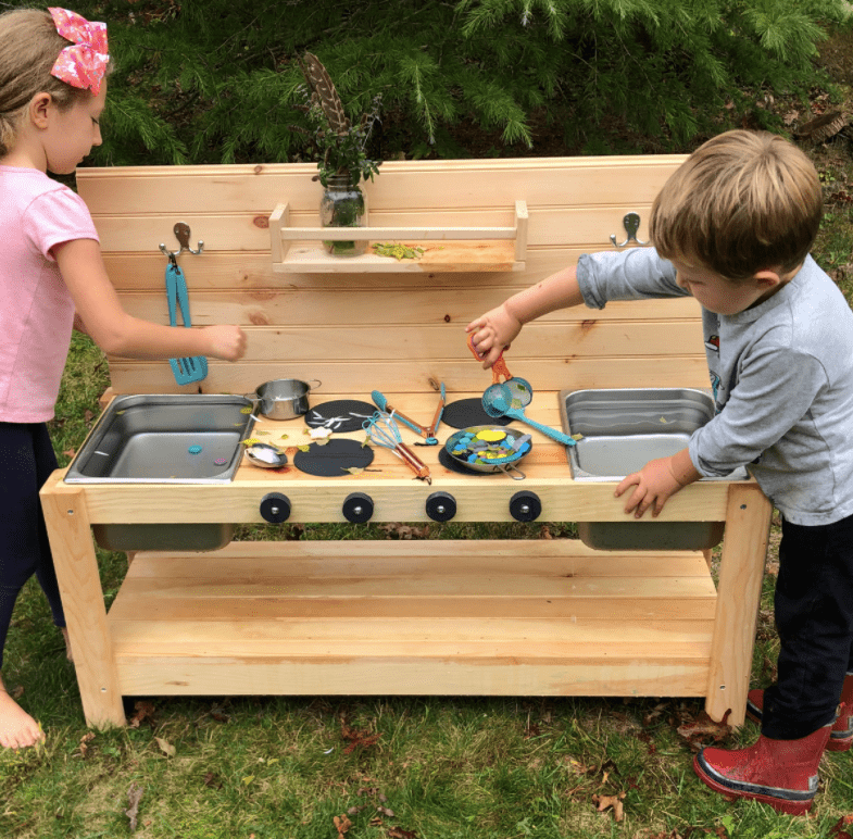 made in usa nontoxic wooden mud kitchens