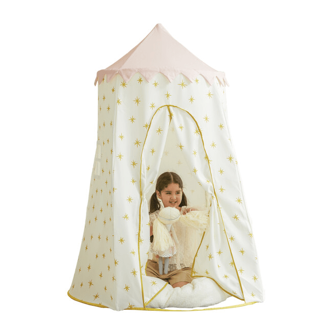 Wonder & Wise by Asweets Gold Starbust Pop-Up Play Tents for girls