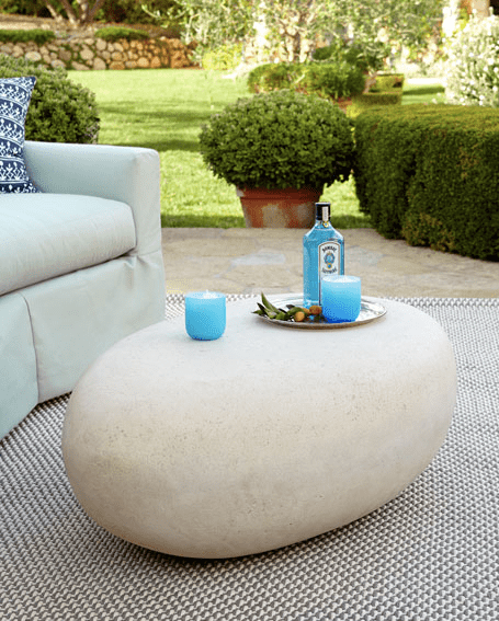 Riverstone Outdoor Coffee Table modern outdoor furniture