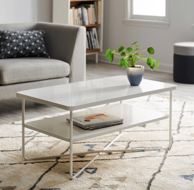 metal coffee table walmart modern furniture stores online