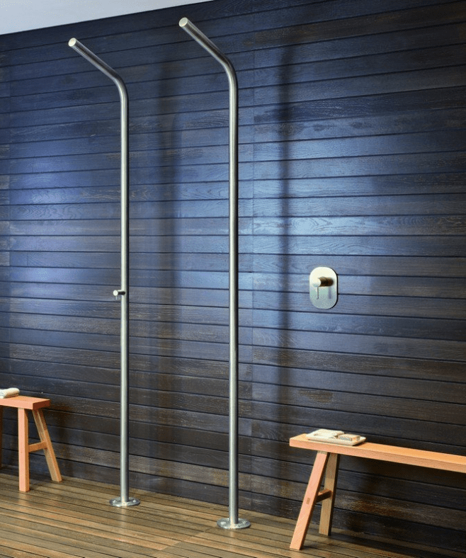 Aquatica Gamma-511 Freestanding Outdoor Shower modern outdoor furniture