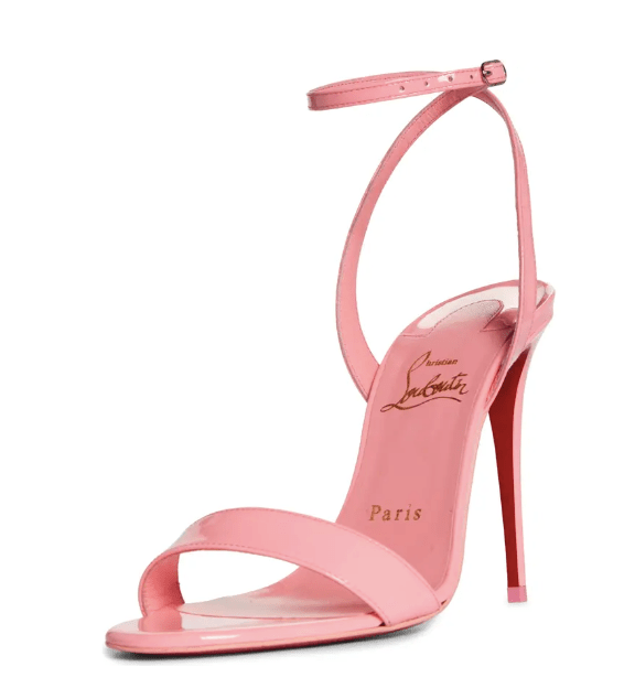 designer pink heels