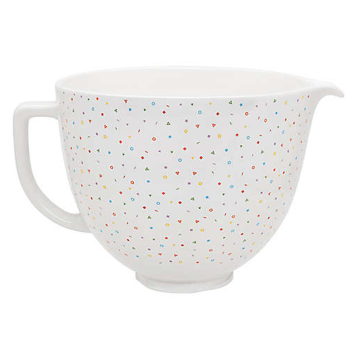KitchenAid® 5 qt. Confetti Sprinkle Ceramic Bowl cute kitchen