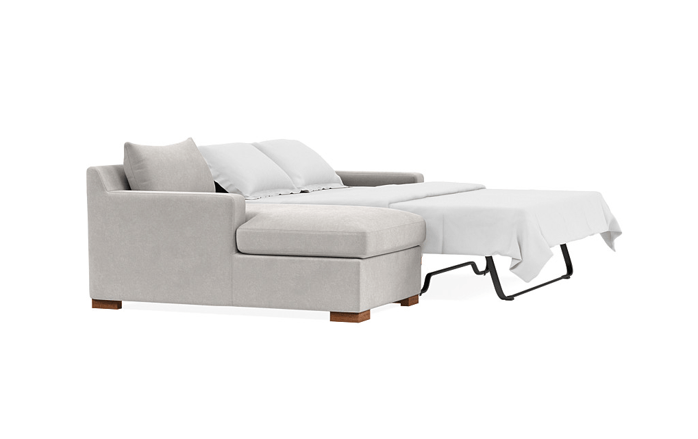 Sloan left chaise grey modern Sectional Sleeper Sofa