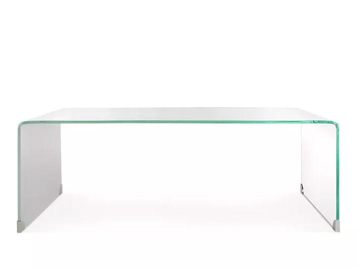 Couture Crysta Ombré Glass modern Coffee Table