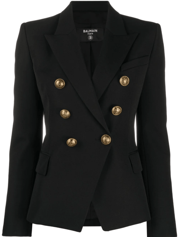 Balmain Double-Breasted Blazer designer jackets
