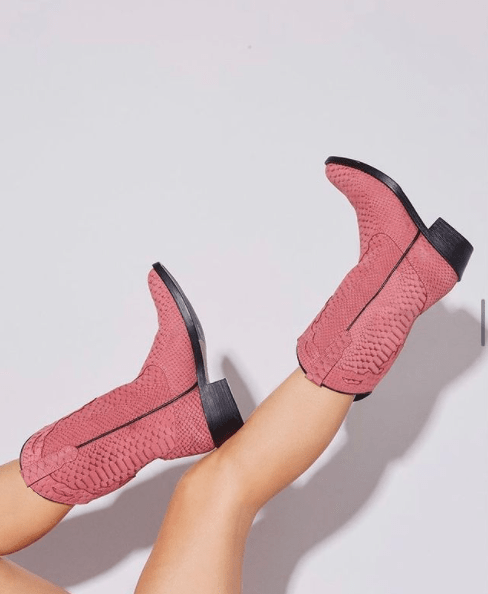 pink western Cute Boots For Fall