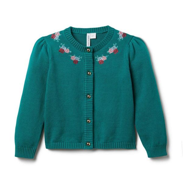Embroidered Cardigan For Baby, Toddler, and Girl, by Janie & Jack