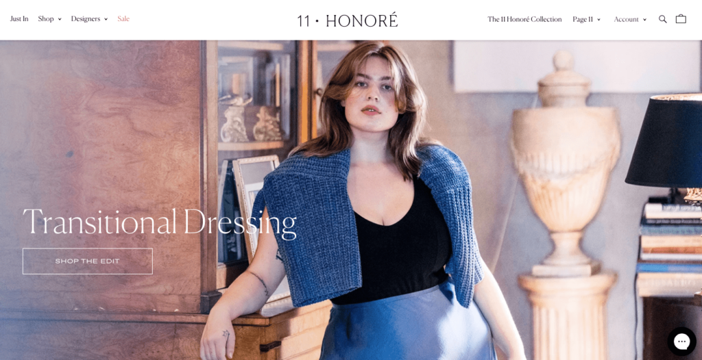 designer clothes website plus size 11 honore