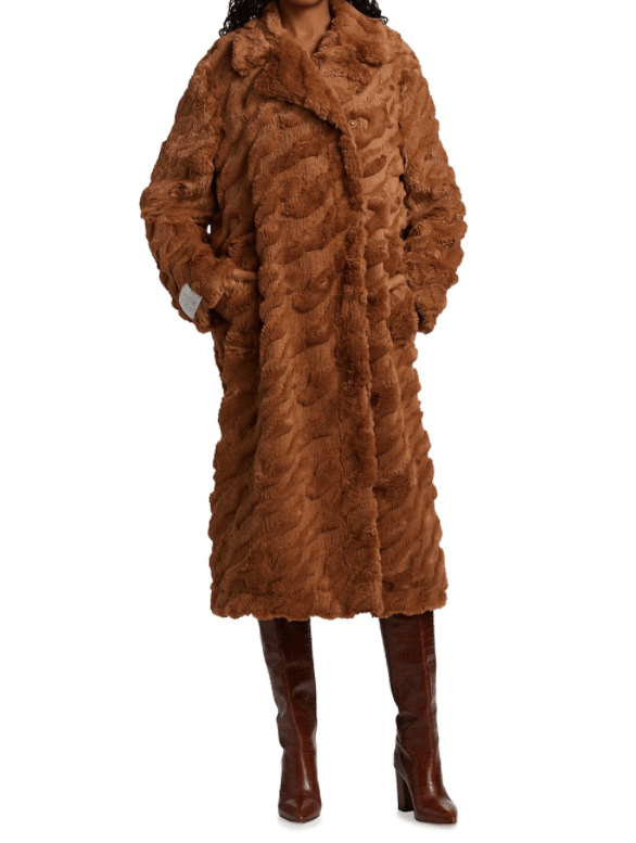 Stella McCartney Fur Free Faux Fur Coat