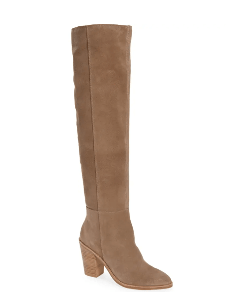 Cute Over The Knee Suede Boots for Fall , by Treasure & Bond