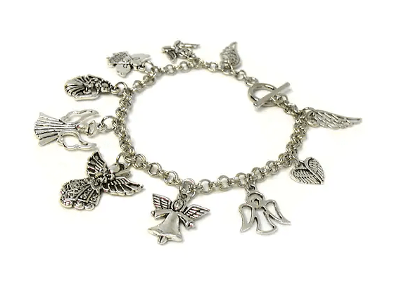 Angel & Wings Charm Bracelet