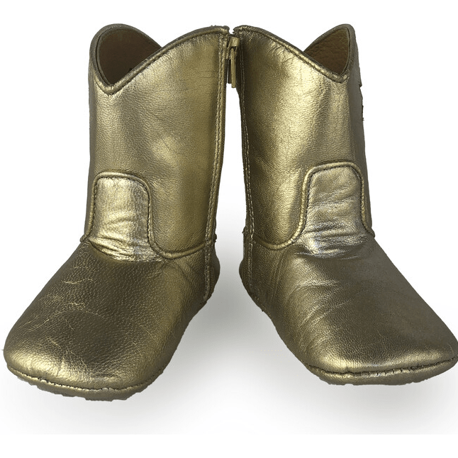 Gold Cowboy Boots For Baby