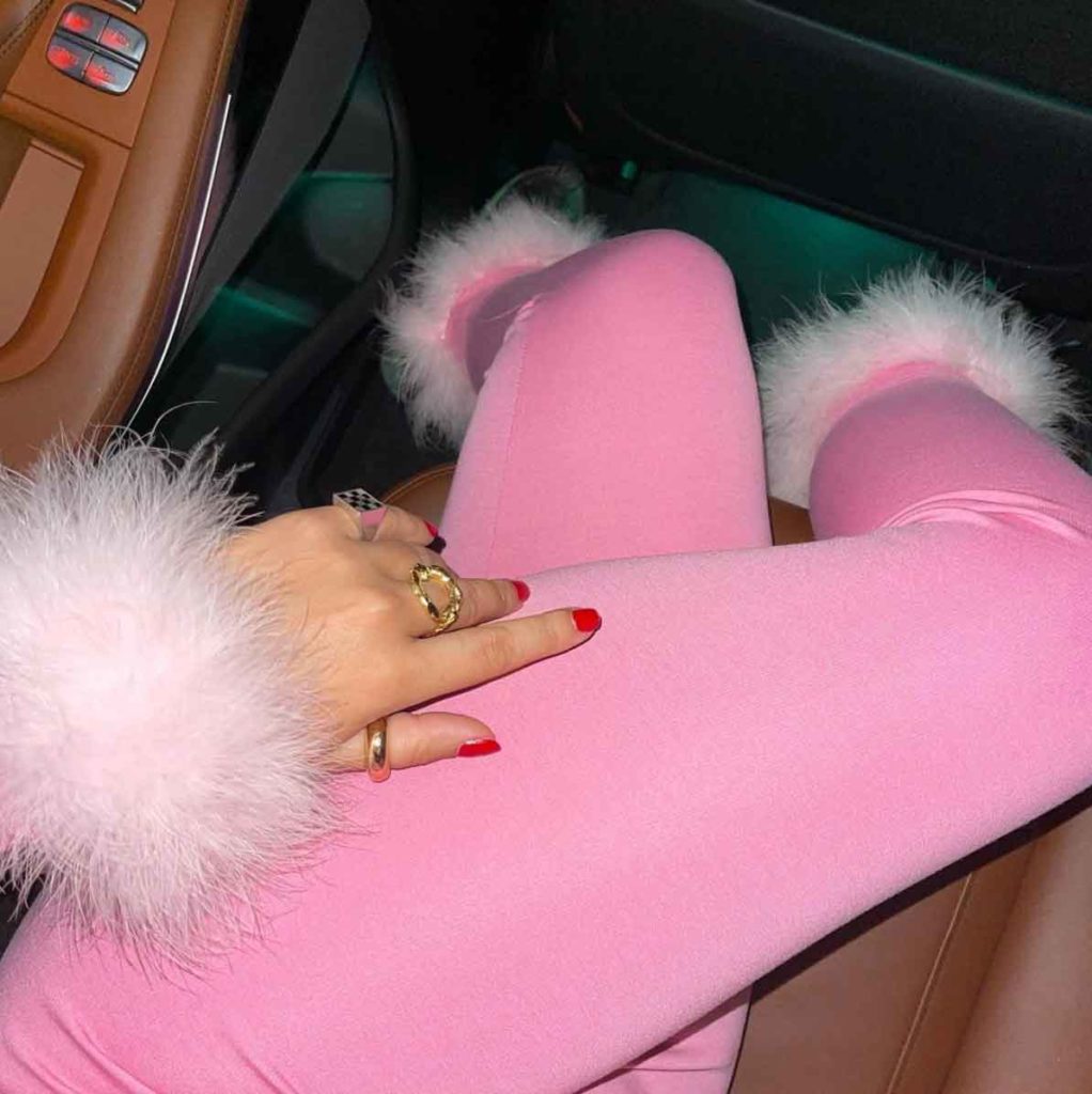 hot pink aesthetic pajamas
