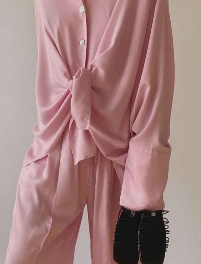 pink aesthetic pajamas