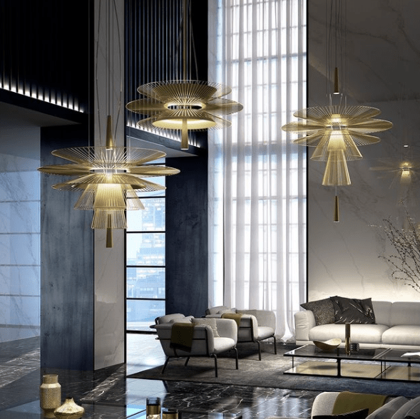 Modern Chandeliers For High Ceiling, Dining Room Chandeliers For Tall Ceilings