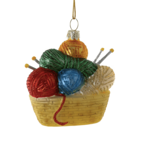 Knitting Happens Ornament, $25