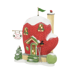 Nina's Knit Mittens Department 56 made in usa cottagecore christmas decorations