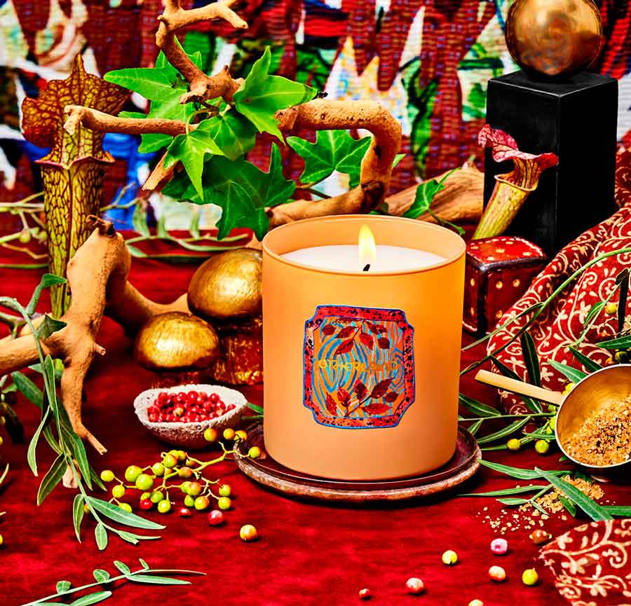 comfy spice candle fall gift