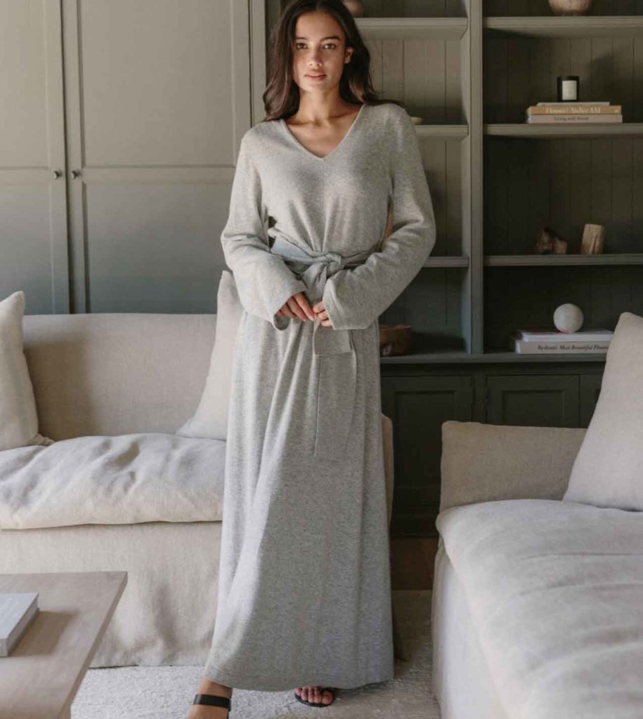 comfy aesthetic sweater dress