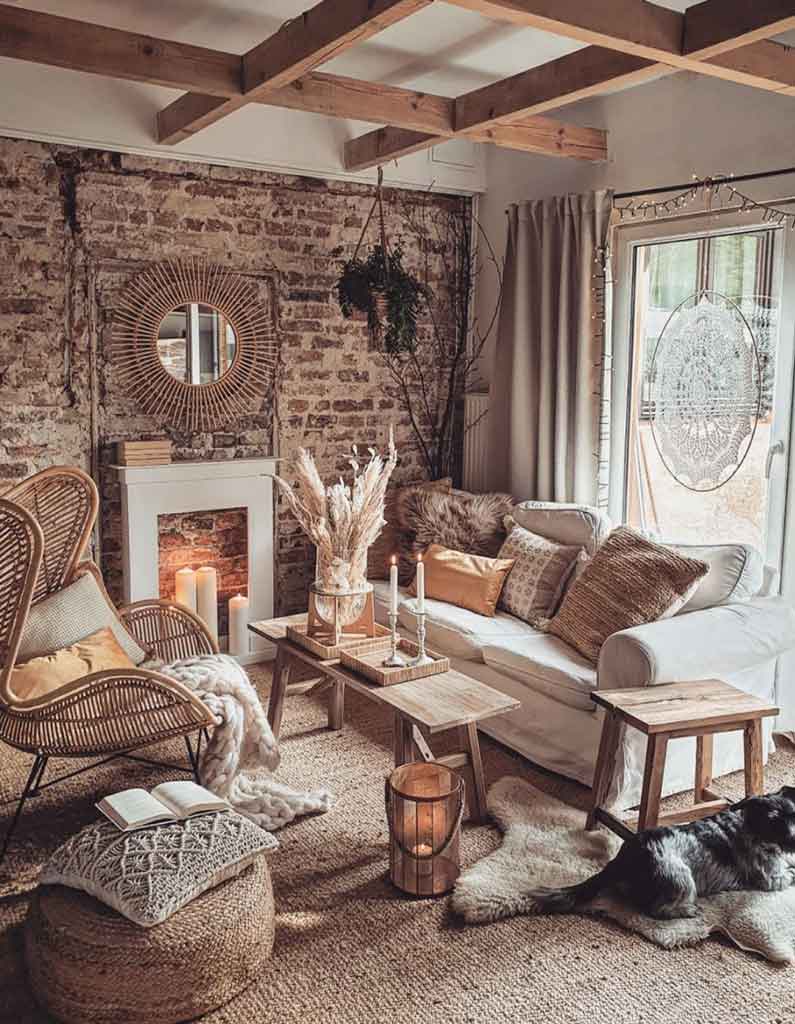 comfy aesthetic living room