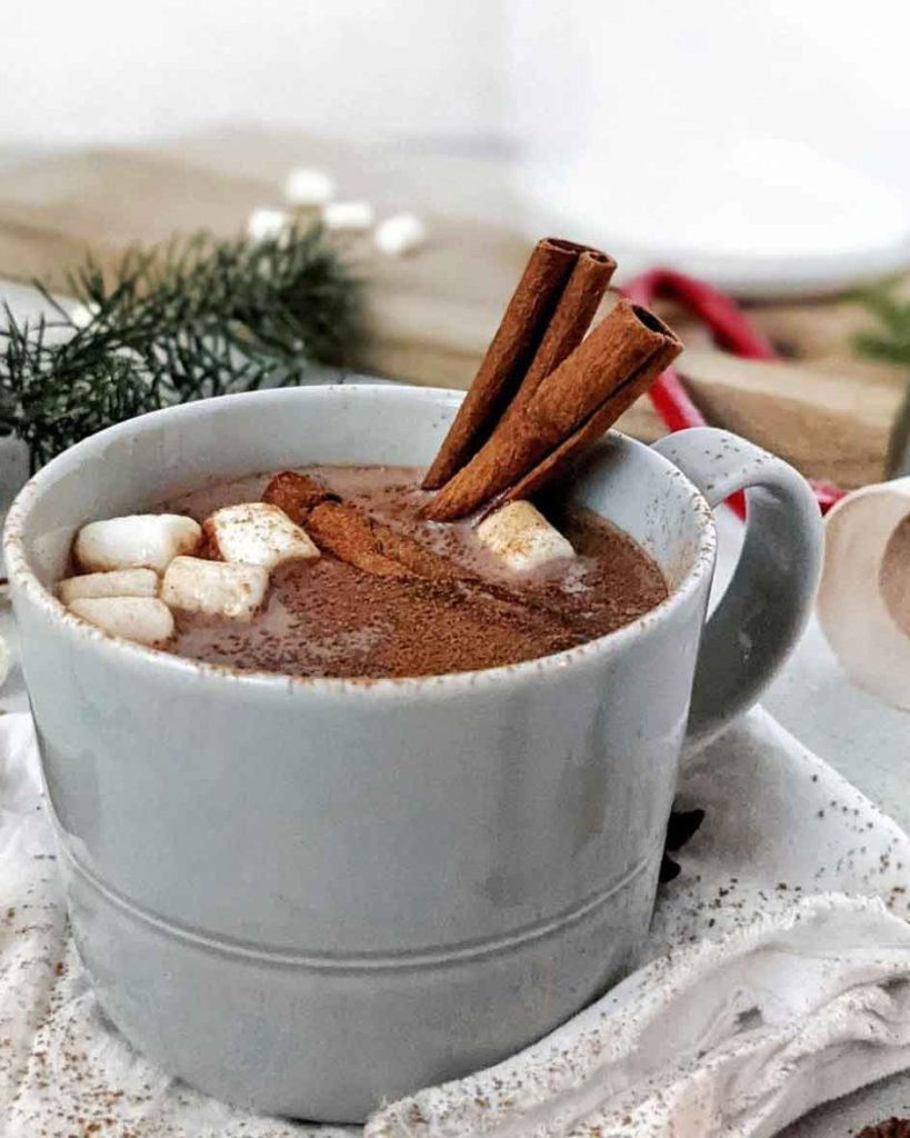 comfy aesthetic hot chocolate recipe