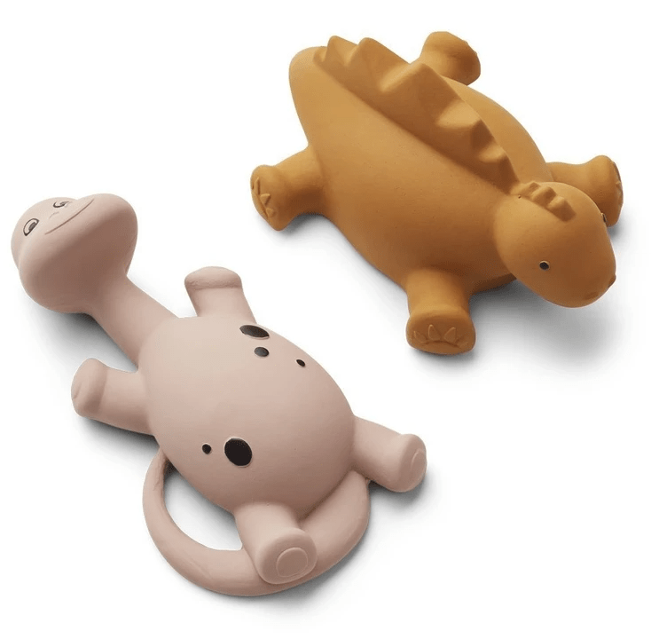 Cute Dinosaurs Bath Toys For Babies, Liewood