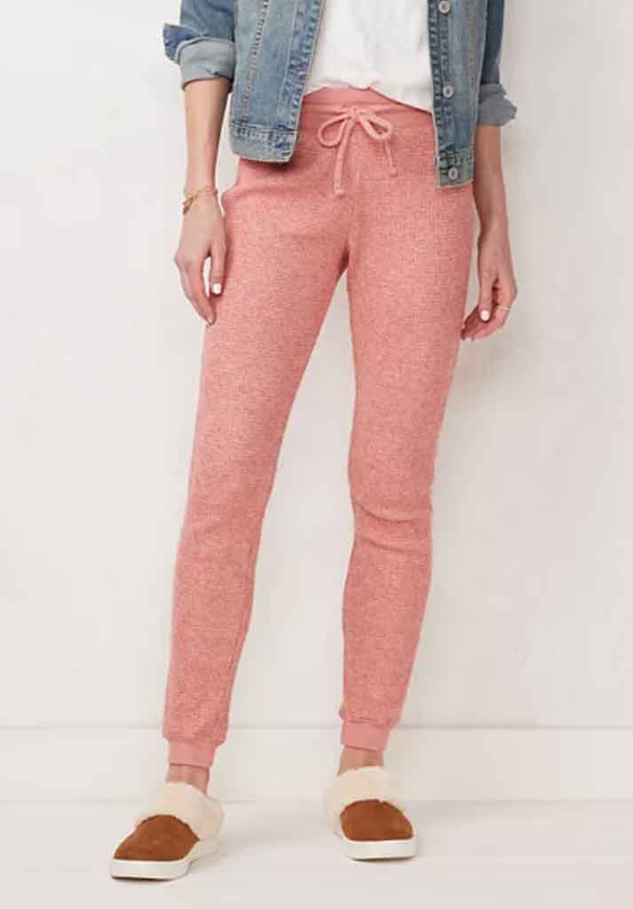 pink girly joggers