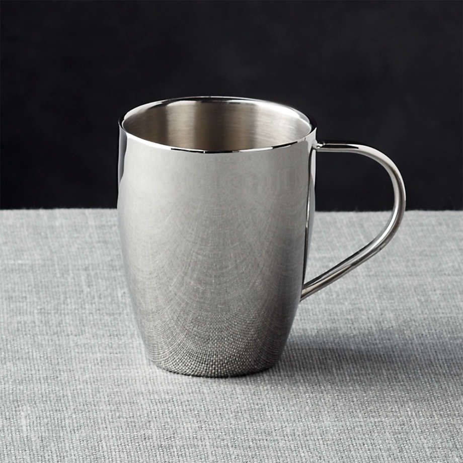 Double-Wall Stainless Steel Coffee Mug