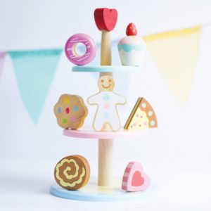 Heart Tiered Cake Stand Play Food, Age 3+