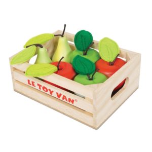 Apples & Pears Wooden Crate, Age 2+